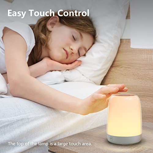 Dremkit Nursery Night Light For Kids, Baby Night Light With Dimmable Warm Light, 5 Color Changing Light, Usb Rechargeable Bedside Night Light Lamp For Breastfeeding, Babies And Toddlers Bedrooms #TOP3