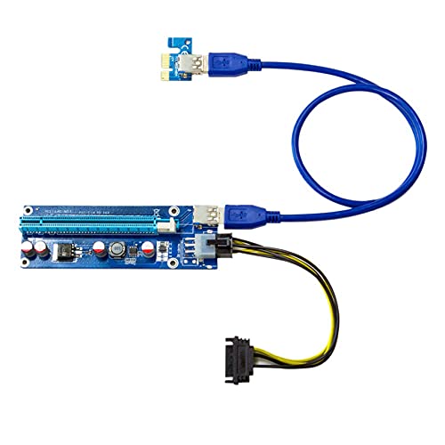 NTCPEFY 006C PCIe Riser-kort med USB 3.0 - 1 till 4 Grafikkort