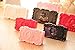 Lovely fake Eyelashes Earrings Necklace Container Rose Jewelry Box Mirror Storage
