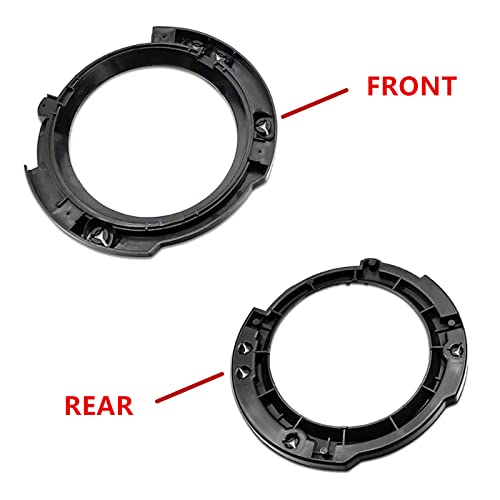 7 inch Headlight Mount Retaining Bracket Ring with 3 Plastic Studs Replacement for Wrangler JK JKU 2007-2018 (Plastic Inner Ring) by Timilge - Image 8
