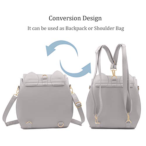 Oweisong Women Moon Sailor Purses And Handbags Cute Cat Anime Backpack Fashion Sparkling Satchel Tote Shoulder Bag #TOP4