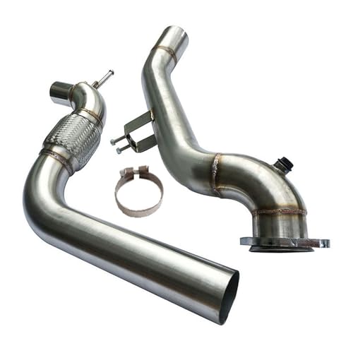 Tuyau d'échappement Central 2.3T en acier robuste avec descente 3" pour Ford Ecoboost 15-16