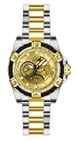 Invicta Bolt 46867 Orologio da Uomo - Impermeabile - Analogico - Movimento Quarzo - acciaio inossidabile con quadrante oro - 52mm
