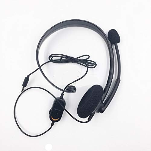 Black Wired Chat Chatting Headset Headphone Earphone with Mic for Xbox One S for Xbox One Slim