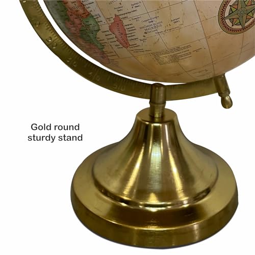 GLOBE-DADDY-8-Inch-Home-Decor-Globe-for-Adult-Gift-Item-Showpiece-Globes-for-Office-Table-Beige-World-Map-Multicoloured-Best-Quality
