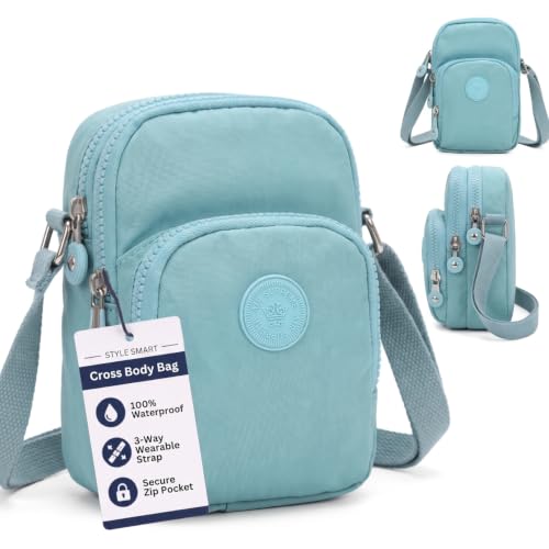 Image of Cross Body Bag Women | Crossbody Bags for Women Handbag Shoulder Bag (Aqua Blue)