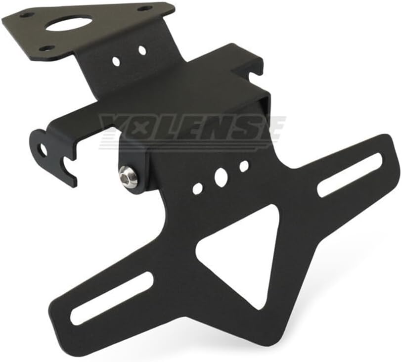 ALmart Motorcycle Fender Eliminator Adjustable License Plate Bracket Mount Holder Tail Tidy Fits forTriumph Daytona 660 2024+