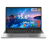 15.6" Laptop, 1-Year Office 365, 4GB RAM 128GB Storage Expandable to 512GB