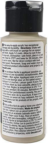 Decoart Glass Paint 2oz Beige - Thumbnail 2