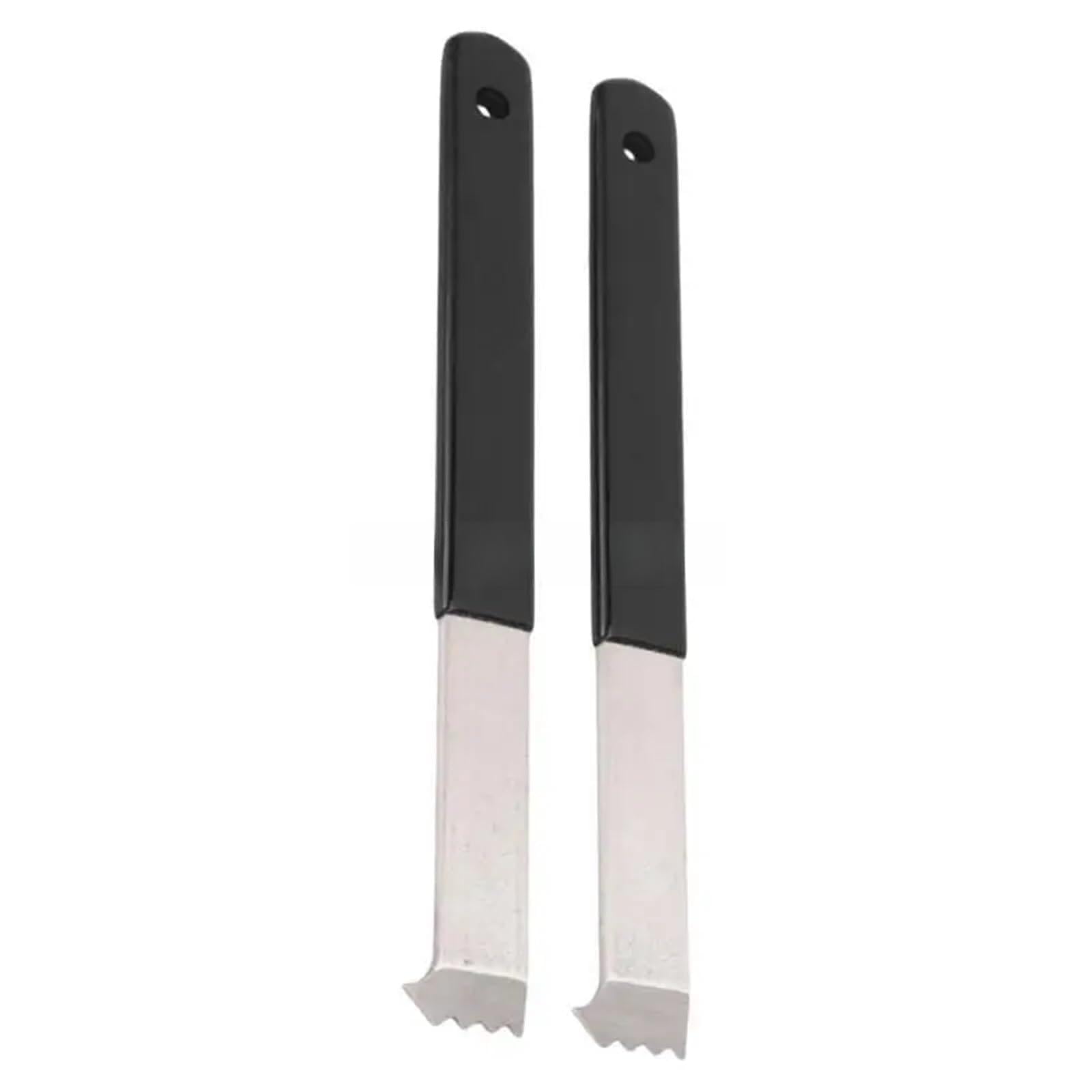 2 Pieces Pavers Extraction Tool for Landscape Work Sturdy Steel Brick Lifter with Ergonomic Handle for Blocks
