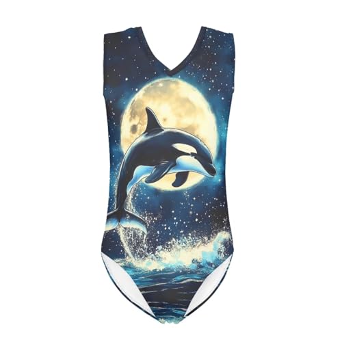 Image of ZFRXIGN Leotards for Girls Gymnastics 3-14 Years Kids Dance Clothes Summer Beachwear