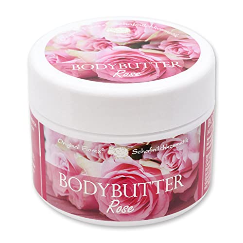 Florex Bodybutter Rose Diana mit BIO Schafmilch 125 ml