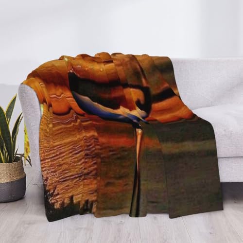 Couverture en flanelle contre les nuits fraîches plaid chaud pour lit et voiture
