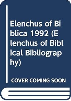 Paperback Elenchus of Biblica 1992 Book