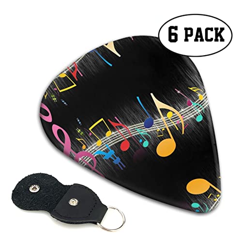 Ensemble de 6 pièces de médiator de guitare colorée pour guitare acoustique, guitare électrique, basse, ukulélé – fin… - Les Beatles, Paul McCartney, John Lennon, RIngo Starr, George Harrison Ensemble de 6 pièces de médiator de guitare colorée pour guitare acoustique, guitare électrique, basse, ukulélé - fin… – Image 3