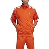 adidas firebird orange Lange Ärmel mit Rippbündchen
