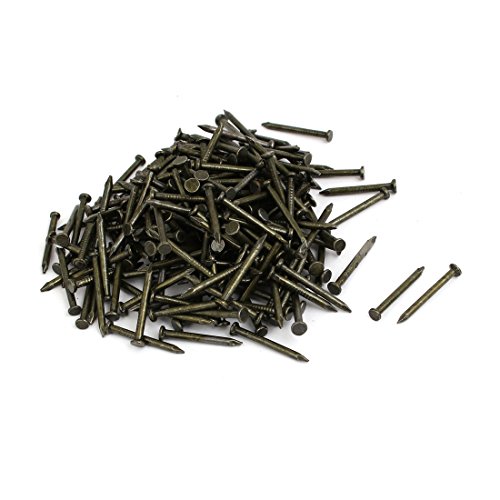 Aexit Fiber Concrete Fastener Cement Wall Carbon Steel Point Tip Wire Nails 2mmx20mm 300PCS Model:25as665qo207