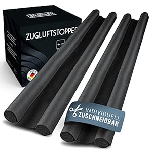 FALKENWERK tochtstopper (zwart)