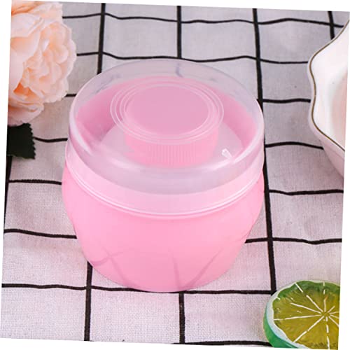 SECFOU 2 Conjuntos De Pó Corporal Talco Compacto Caixa De Sopro De Pó De Bebê Caixa De Sopro De Pó D