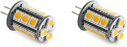 Makergroup T3 G4 Bi-pin LED Light Bulb 12VAC/DC Low Voltage 3Watt Warm White 2700K-3000K for Outdoor Landscape Lighting Path Lights, Deck Lights, Step Lights,Paver Lights 2-Pack