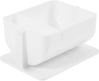 فوميز. حامل اسفنجة بودرة يثبت على الحائط من كيو تي اي بي، منظم تخزين يوضع على سطح الطاولة، منظم مكياج الحمام، صناديق تخزين تثبت على الحائط، قطعتين