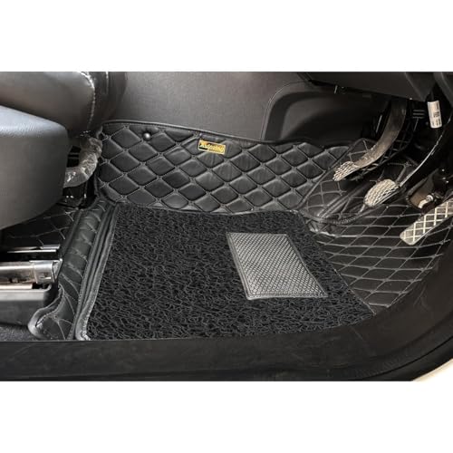 Image of 7D Car Floor Mat for Tata Punch Facelift 2026 Petrol /Diesel /CNG | Black