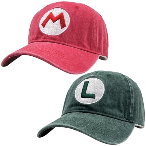 M-Arrio Gorra de Béisbol, 2 Piezas Sombrero de Verano, Sombrero de Sol, Gorra De Béisbol Ajustable, Gorra para el Sol al Aire Libre, Transpirable Moda Gorra para Playa Vacaciones