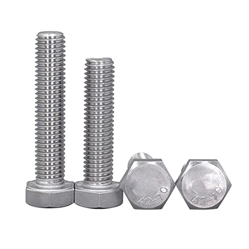 Tornillos hexagonales de acero inoxidable 304 con resistencia a la corrosión para exteriores