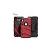 ZIZO Bolt Series for iPhone X Case Military Grade Drop Tested with Screen Protector, Kickstand and Holster iPhone Xs RED Black