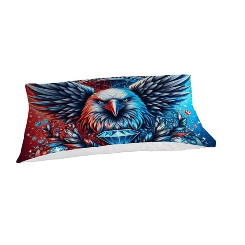Housse de couette faucon 135x200 microfibres pour lit simple