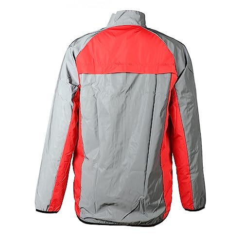 Jaqueta de Ciclismo, Jaqueta de Ciclismo Reflexiva à Prova D'água Jaqueta de Manga Comprida Com Bai