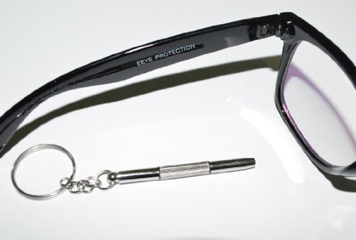 computer glasses anti glare anti reflective coating black frame