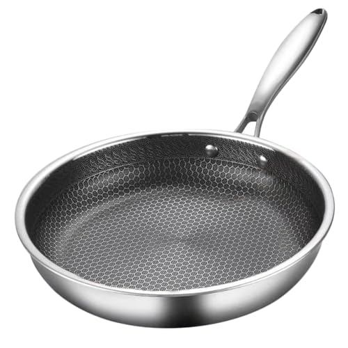 Wok de acero inoxidable con recubrimiento honeycomb Ciieeo miniatura 1