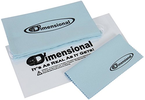 Edimensional 8 Pack Ed 3D Glasses Storage Bag Sky Blue Case Compatible With Samsung 3D Glasses And All Other Active 3-D Glasses With Non Foldable Arms - Includes Microfiber Cleaning Cloth! #TOP7