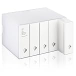 AhfuLife CD Storage Box, Large DVD Storage Boxes - Colorful Space-saving Album CD or DVD Organiser Holds Up to 120 Disks, Holder Case for Car Office Home Gifts