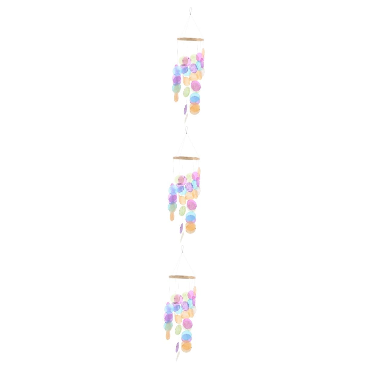Suspension décorative éolienne accessoire extérieur coloré pour suspension jardin