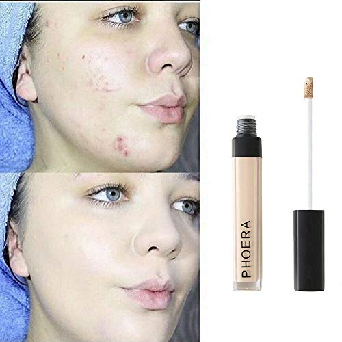 Aquapurity Phoera Liquid Concealer Full Coverage Makeup Face Moisturizer Foundation Conceal Under Eye Dark Circles (103 Beige) #TOP6