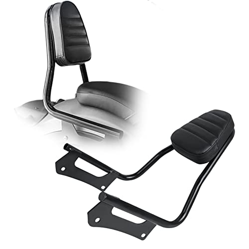 Sissy bar pour Honda Rebel CMX 500 et 300 avec dossier amovible noir