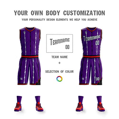 image for KXK Custom Basketball Jersey and Short - Men Jersey Shirts Basketball 