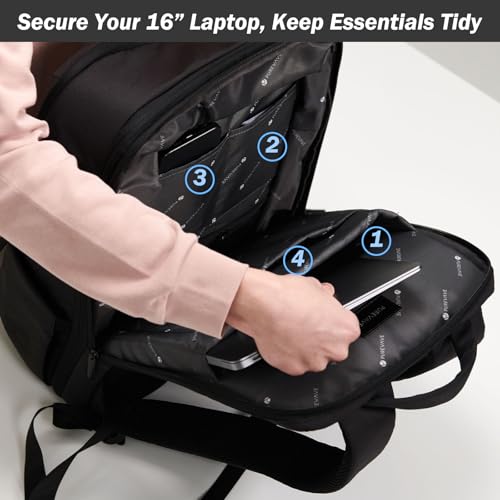 PUREVAVE YKK Zipper Travel Laptop Backpack for Men, and Women4