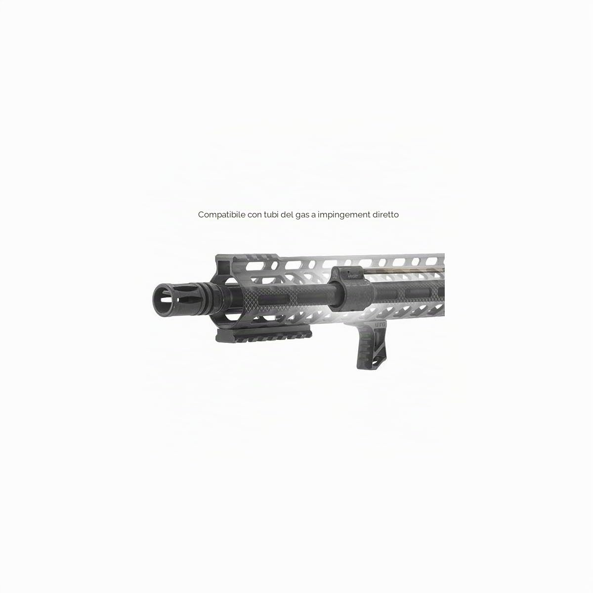 UTG AR-15 Micro Gas Block.750 ID Steel Locking Set Screw MNT-ARMGB01