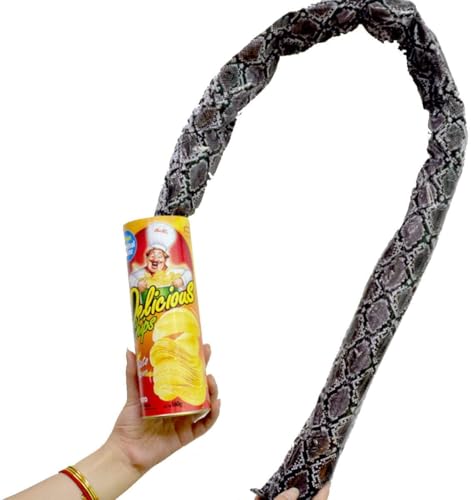 Blppldyci The Potato Chip Snake Can Jump Spring Toy Gift...