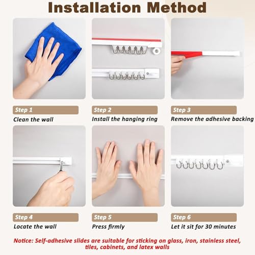 Rideau d'ombrage imperméable beige pour meuble de rangement - 6