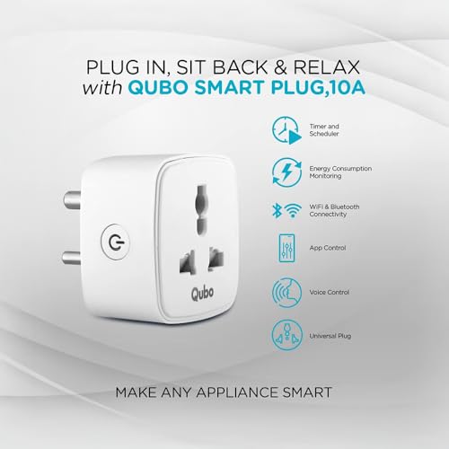 Qubo Smart Plus (Smart Plug 10A (Pack of 2)) view 2