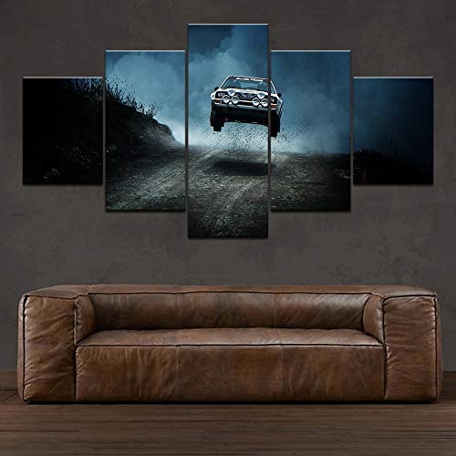 Toile modulaire de sport extrême et affiche de voiture décoration HD - 3