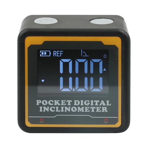 Inclinómetro Digital | Inclinómetro Portátil Para De Mesa Y Transportador De Ángulos,Herramienta de Medición de Ángulo y Nivel Digital,Para Mecánica Cartografía Carpintería Y