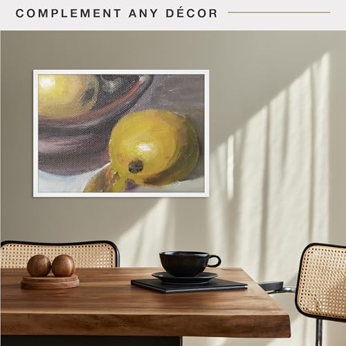 Image of MCS Foundation 20x28 Poster Frame Traditional White, Vertical & Horizontal Wall Hanging Large Picture Frame for Photos, Posters & Art Prints (1-Pack)