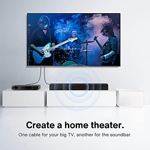 4K Hdmi Cable 2 Pack/3.3Ft, Ivanky Hdmi 2.0 Cable With 18Gbps High Speed, 4K@60Hz Hdr, 3D, 2160P, 1080P, Ethernet, Hdcp 2.2, Arc, Compatible With Macbook Pro 2021 14/16 Inch, Uhd Tv, Pc, Ps5/Ps4, Xbox #TOP1