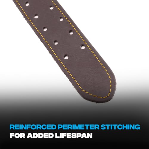 image for OX Pro 3 Inch Wide Full Grain Leather Tool Belt - Oil Tanned Full Grai