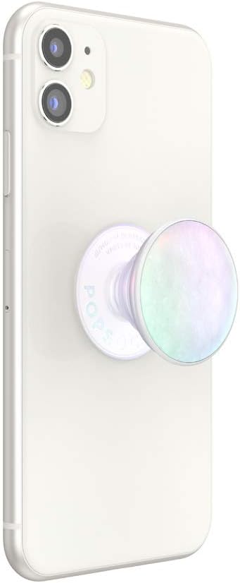 PopSockets PopTop (Top only. Base Sold Separately) Swappable Top for PopSockets Phone Grip Base - Iridescent Quartz